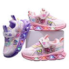 Baskets Enfant LED – Style Princesse Magique