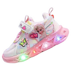 Baskets Enfant LED – Style Princesse Magique