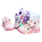 Baskets Enfant LED – Style Princesse Magique