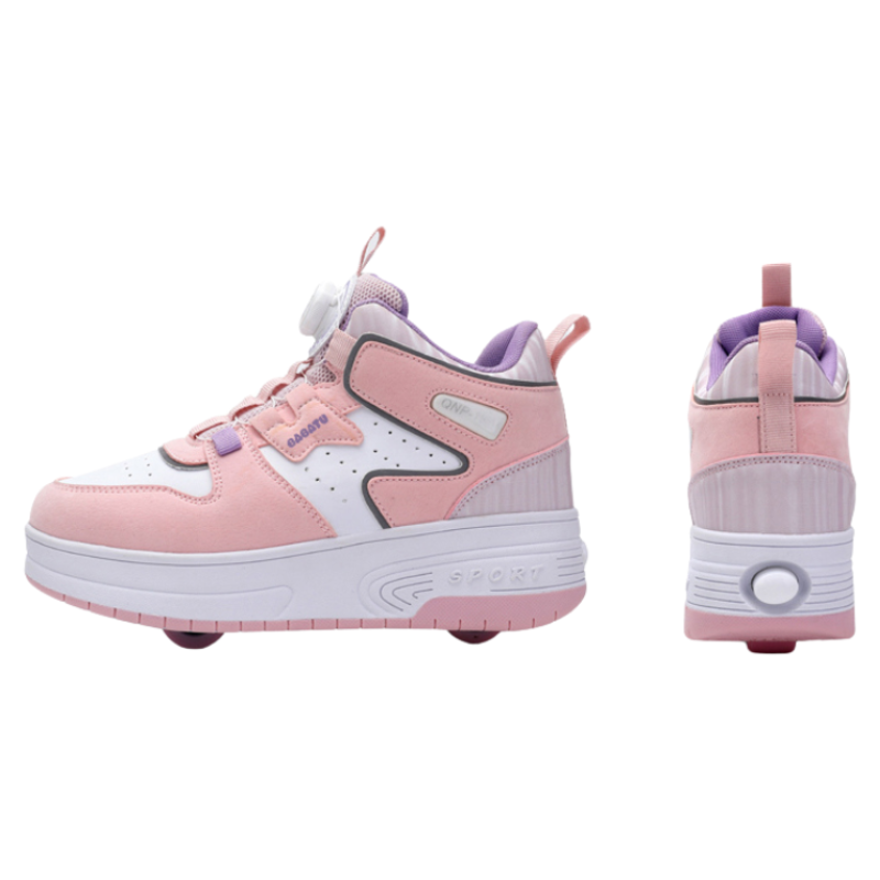 Baskets Montantes à Roulettes pour Enfants