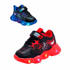 Baskets Enfant LED – Motif Héros Araignée