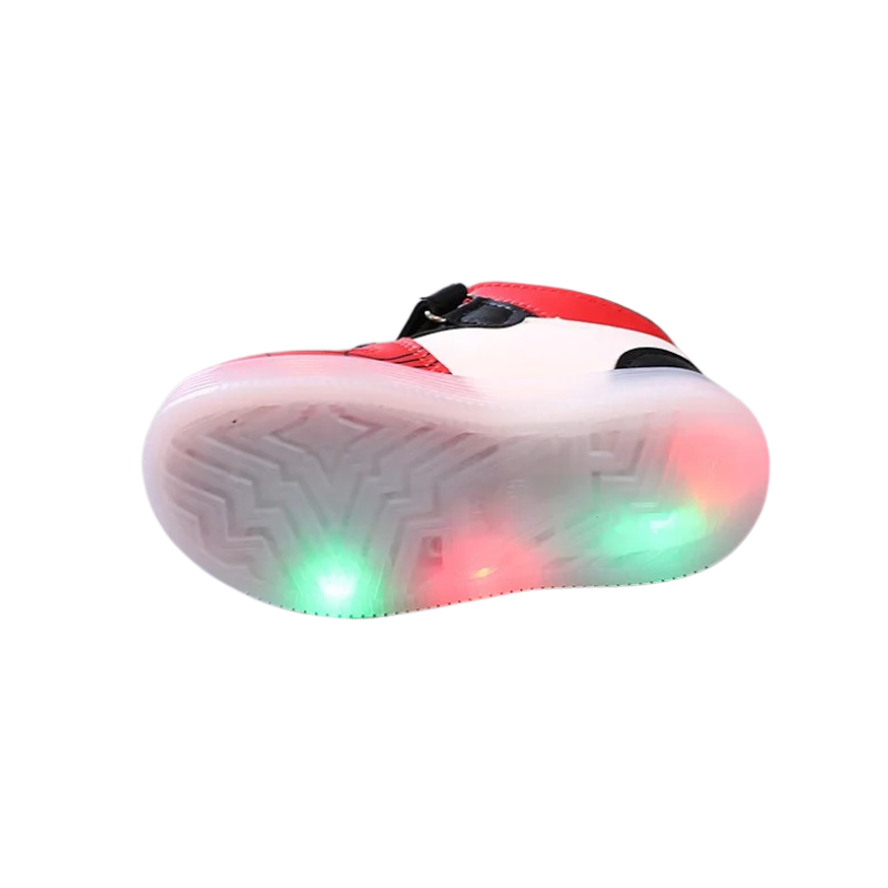 Baskets Enfant Lumineuses Design Araignée