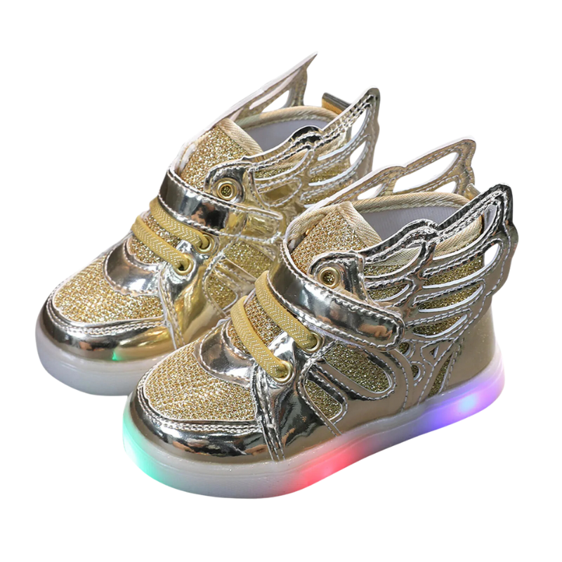 Baskets à LED Ailes Divines pour Enfants