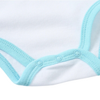 Body Garçon à Manches Courtes – Gentleman et Ourson Personnalisé