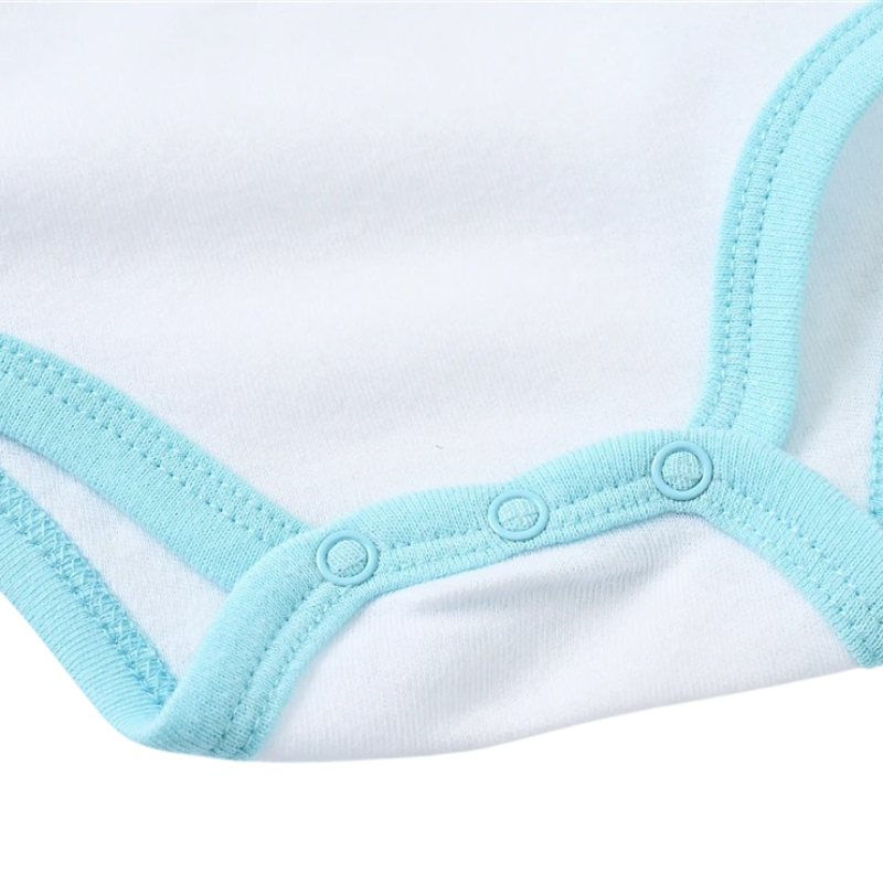 Body Garçon à Manches Courtes – Gentleman et Ourson Personnalisé