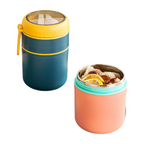 Boîte Isotherme Enfant en Acier Inoxydable avec Cuillère Offerte