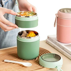 Boîte Isotherme Enfant en Acier Inoxydable avec Cuillère Offerte
