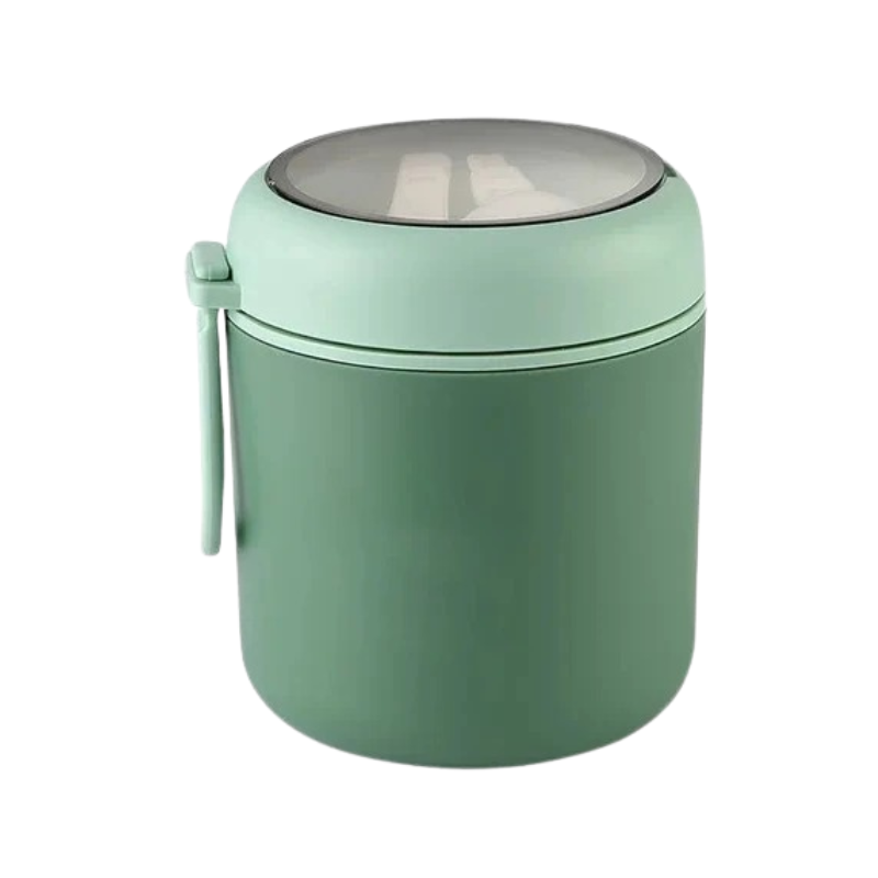 Boîte Isotherme Enfant en Acier Inoxydable avec Cuillère Offerte
