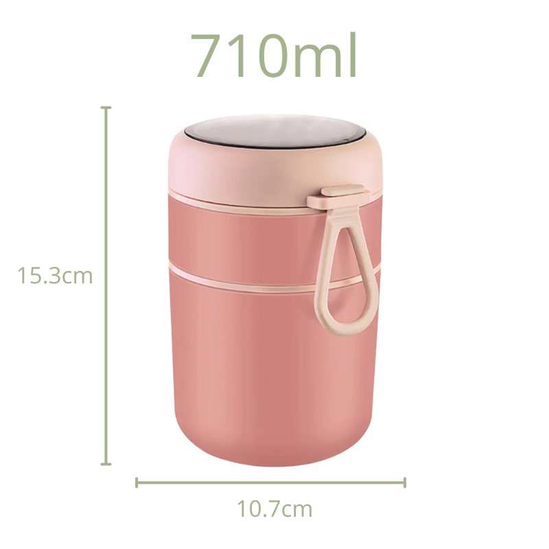 Boîte Isotherme Enfant en Acier Inoxydable avec Cuillère Offerte