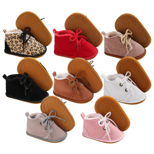 Bottes Bébé Hiver avec Doublure en Peluche