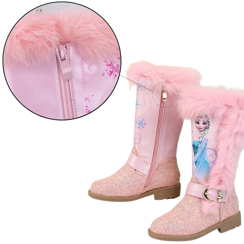 Bottes Enfant d’Hiver – Princesse des Neiges