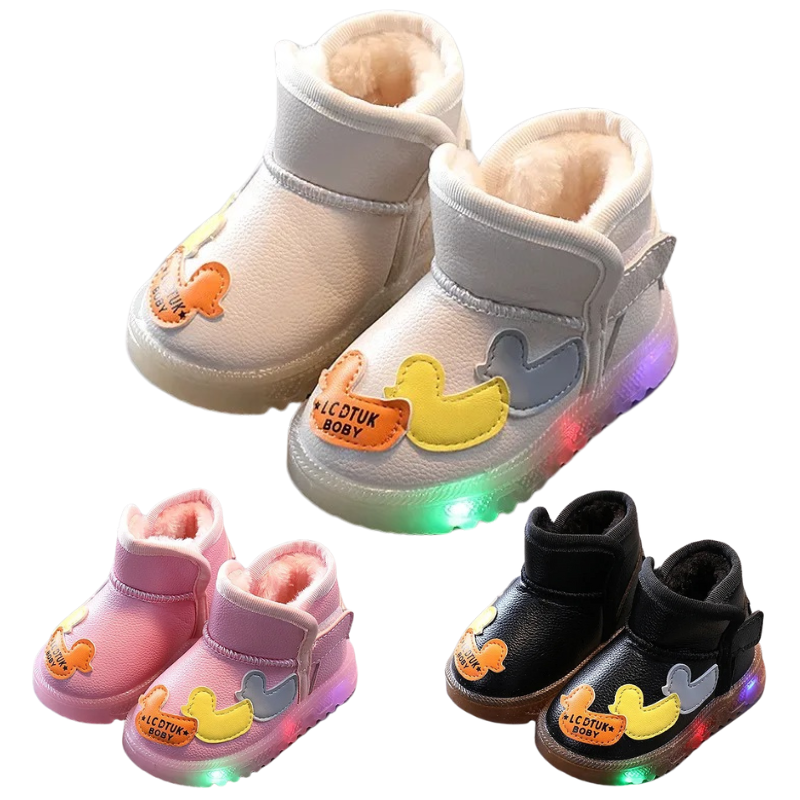 Bottes Enfant LED – Motif Caneton