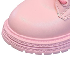Bottes Enfant avec Fermeture Éclair Latérale et Motif Cœurs