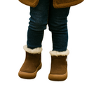 Bottes d’Hiver pour Enfants – Doublées en Laine