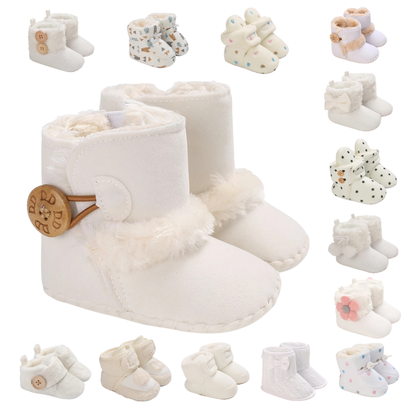 Bottines d’Hiver Souples pour Bébés