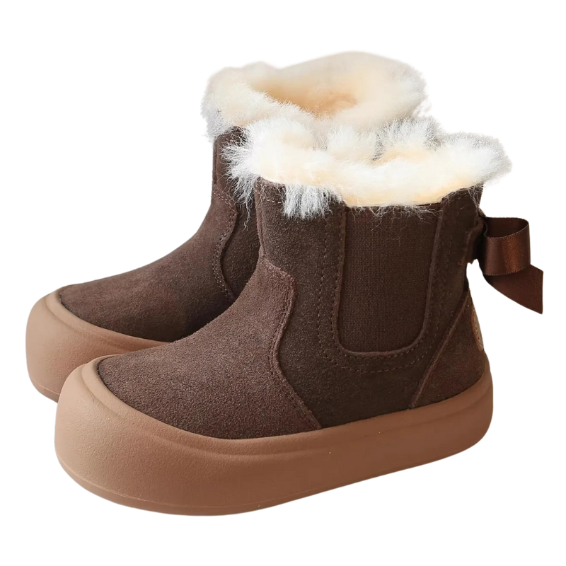 Bottes d’Hiver pour Enfants – Doublées en Laine