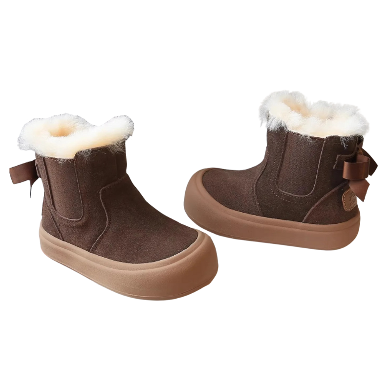 Bottes d’Hiver pour Enfants – Doublées en Laine
