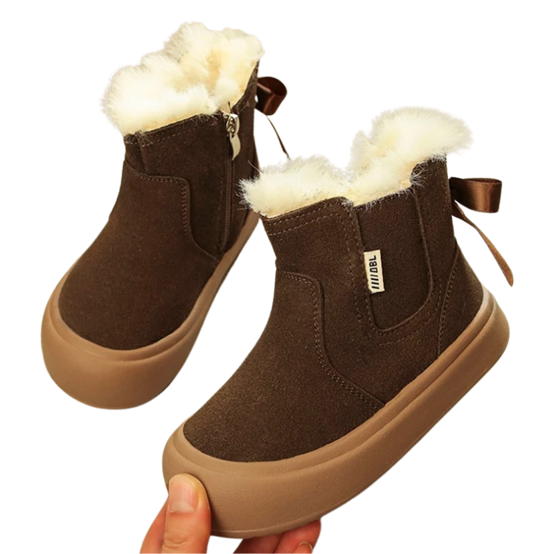 Bottes d’Hiver pour Enfants – Doublées en Laine
