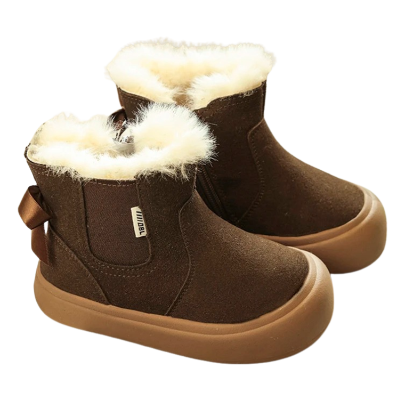 Bottes d’Hiver pour Enfants – Doublées en Laine