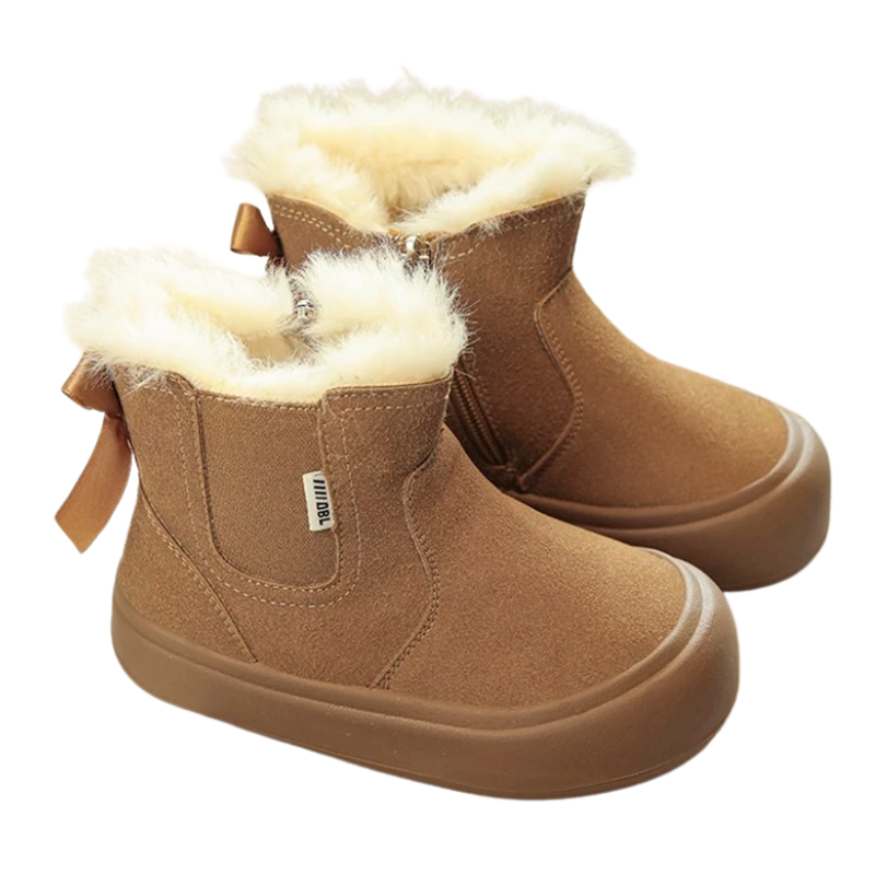 Bottes d’Hiver pour Enfants – Doublées en Laine