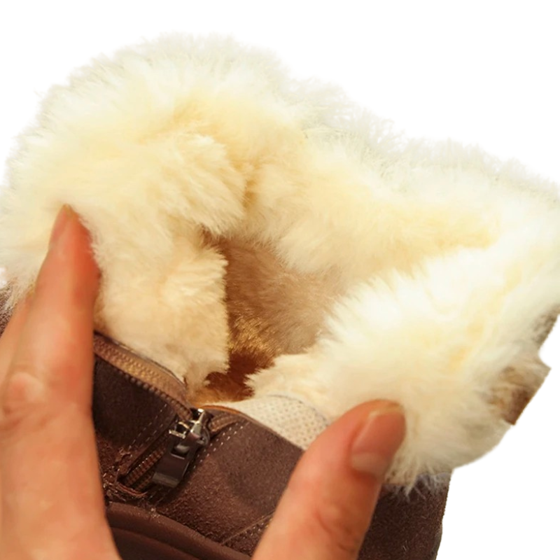 Bottes d’Hiver pour Enfants – Doublées en Laine