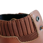 Bottes de Combat en Cuir pour Enfant Doublées en Peluche