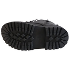 Bottes de Combat en Cuir pour Enfant Doublées en Peluche