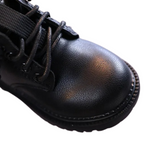 Bottes de Combat en Cuir pour Enfant Doublées en Peluche