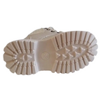 Bottes de Combat en Cuir pour Enfant Doublées en Peluche