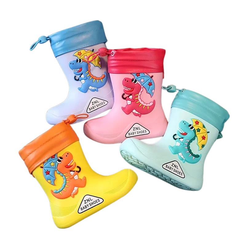Bottines Enfant Dino Bambino – Imperméables avec Chaussette Intégrée