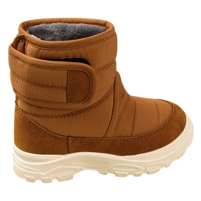 Bottines Enfant Fourrées avec Fermeture Velcro