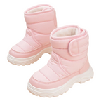 Bottines Enfant Fourrées avec Fermeture Velcro