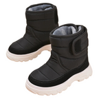 Bottines Enfant Fourrées avec Fermeture Velcro
