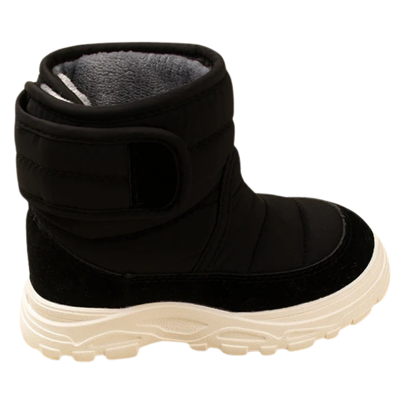 Bottines Enfant Fourrées avec Fermeture Velcro