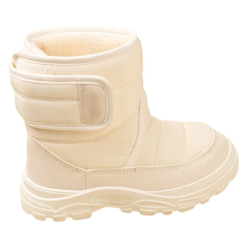 Bottines Enfant Fourrées avec Fermeture Velcro