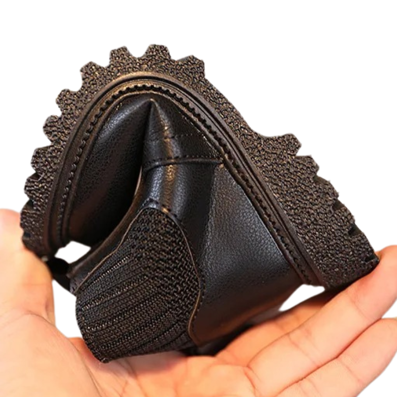 Bottines Enfant à Tige Courte avec Fermeture Éclair Latérale