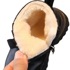 Bottines Enfant à Tige Courte avec Fermeture Éclair Latérale