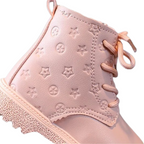 Bottines Ranger Enfant Fille Doublées Chaudes