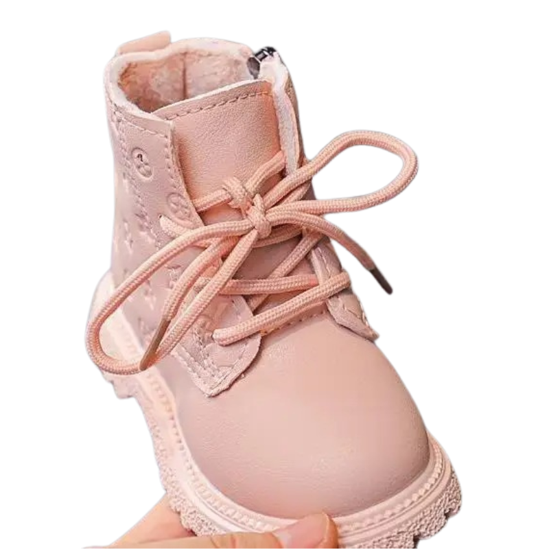 Bottines Ranger Enfant Fille Doublées Chaudes