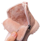 Bottines Ranger Enfant Fille Doublées Chaudes