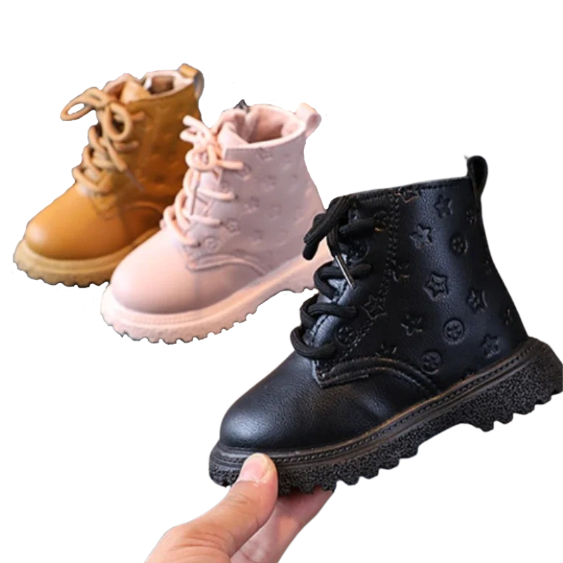 Bottines Ranger Enfant Fille Doublées Chaudes