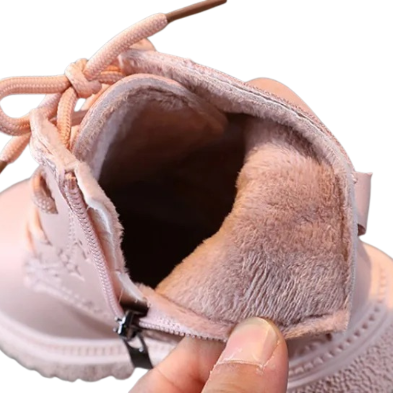 Bottines Ranger Enfant Fille Doublées Chaudes