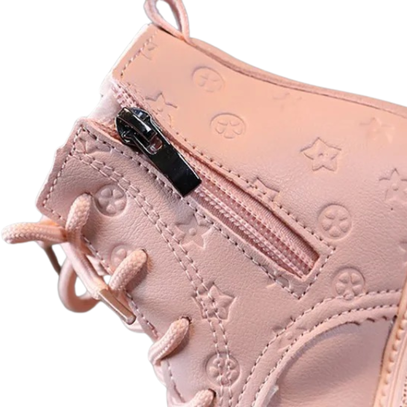 Bottines Ranger Enfant Fille Doublées Chaudes