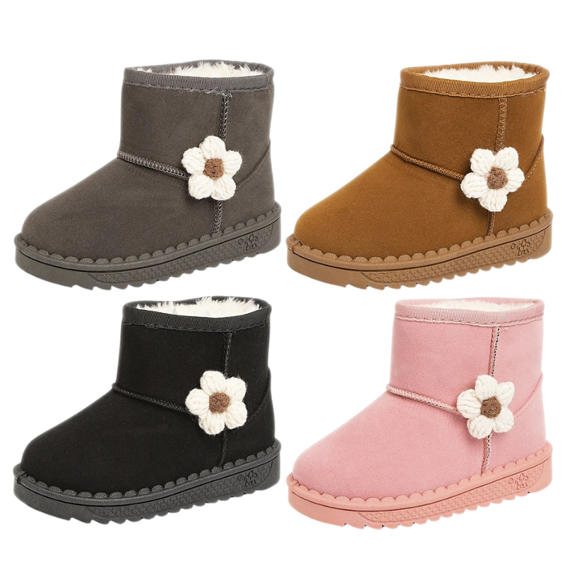 Bottines d’Hiver Enfant Fourrées – Style Fashion