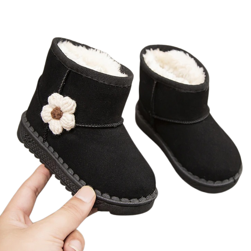 Bottines d’Hiver Enfant Fourrées – Style Fashion