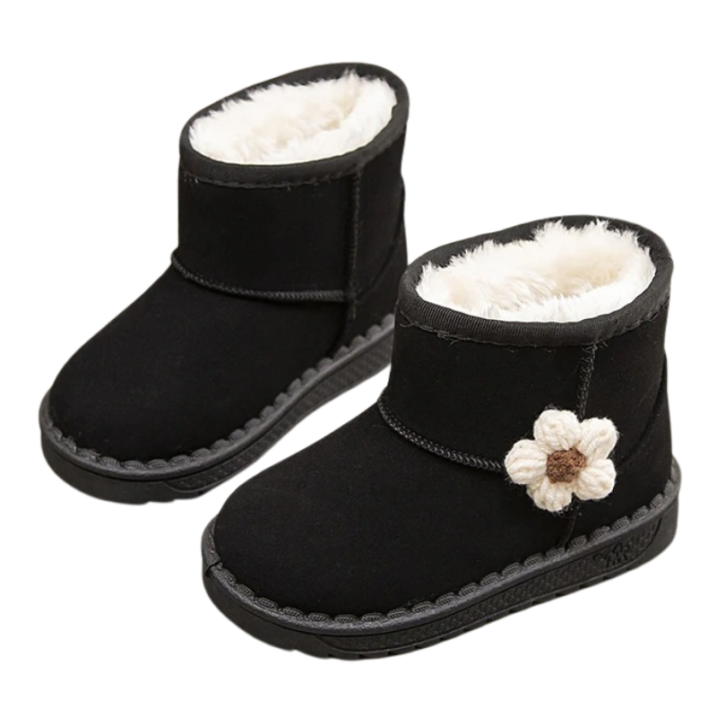 Bottines d’Hiver Enfant Fourrées – Style Fashion