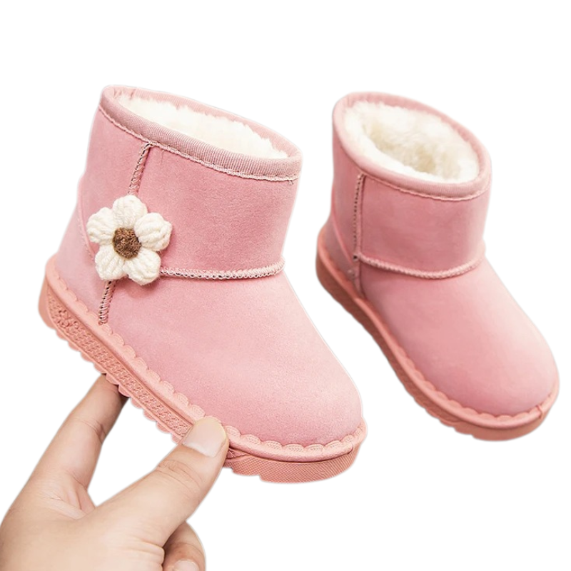 Bottines d’Hiver Enfant Fourrées – Style Fashion