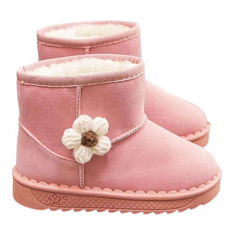 Bottines d’Hiver Enfant Fourrées – Style Fashion