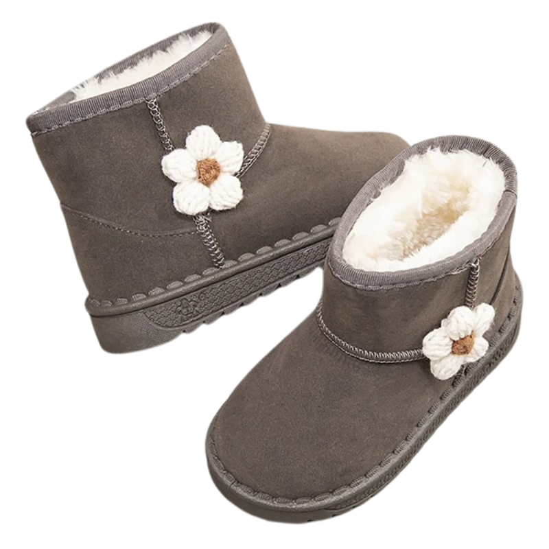 Bottines d’Hiver Enfant Fourrées – Style Fashion