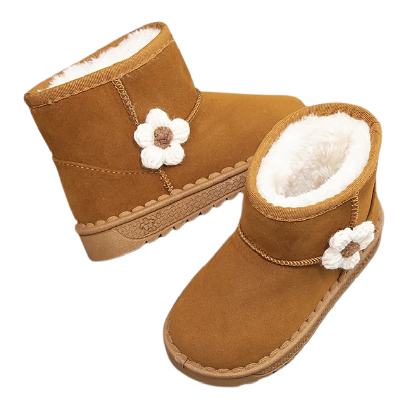 Bottines d’Hiver Enfant Fourrées – Style Fashion
